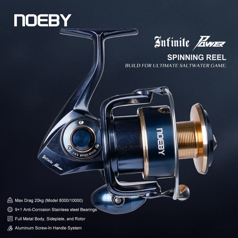 Abu Garcia Reel Max - Noeby Infinite Power Spinnrolle 5000H 6000H