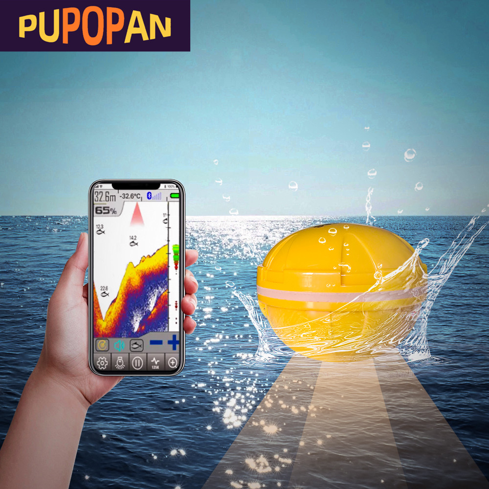PUPOPAN 100M brandneuer Smartp – Fish Finder Transducer Bewertung und Preis