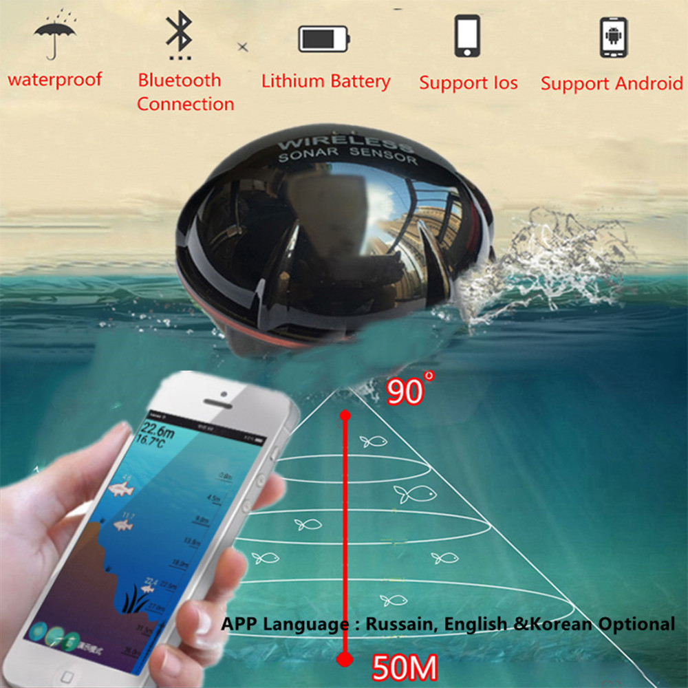 PUPOPAN 100M brandneuer Smartp – Fish Finder Transducer Bewertung und Preis