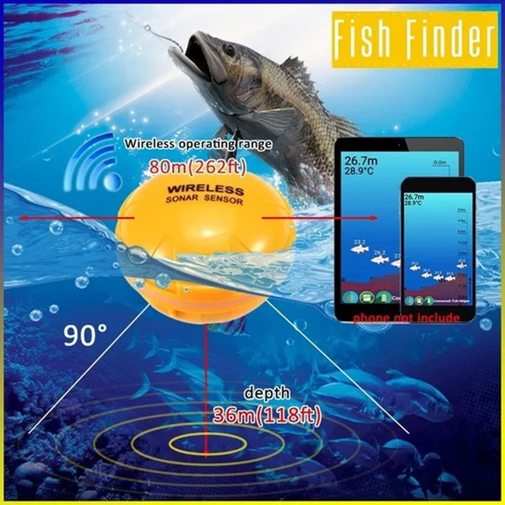 PUPOPAN 100M brandneuer Smartp – Fish Finder Transducer Bewertung und Preis
