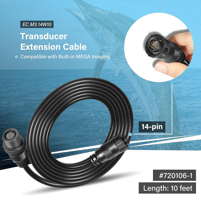 Wandler-Verlängerungskabel 10  – Fish Finder Transducer Bewertung und Preis