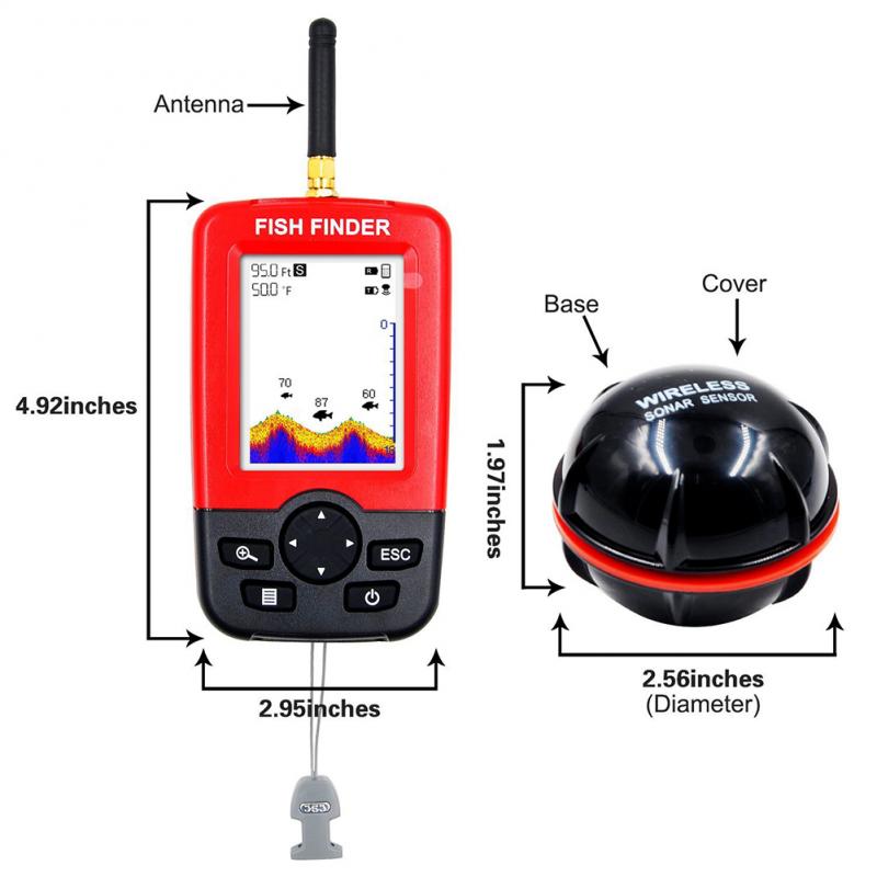 Tragbarer Fischfinder mit 100M – Fish Finder Portable Bewertung und Preis